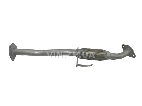 Труба приемная Сенс Евро-3 с 2010г UnivEX с гофрой и отв. под датчик 1