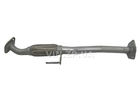 Труба приемная Сенс Евро-3 с 2010г UnivEX с гофрой и отв. под датчик 6