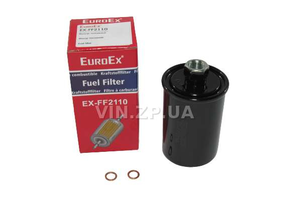 Фильтр топливный на гайке EuroEx ВАЗ 2107, 2108, 2109, 2110, 2111, 2112, 2113, 2114, 2115, 2120, 21213, 21214, 2131, инжекторные авто (57347) 2