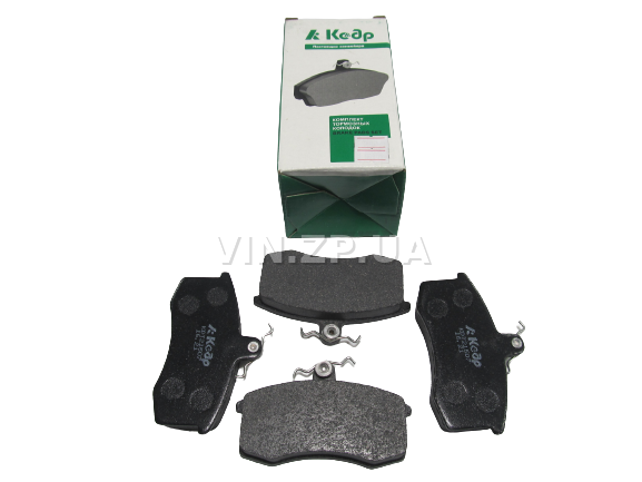 Колодки тормозные передние КЕДР ВАЗ 2108, 2109, 21099, 2113, 2114, 2115, комплект 4шт 2