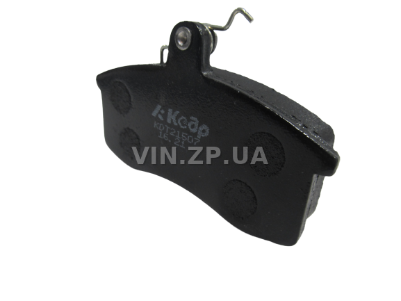 Колодки тормозные передние КЕДР ВАЗ 2108, 2109, 21099, 2113, 2114, 2115, комплект 4шт 5