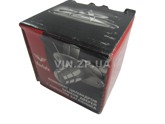 Замок багажника ВАЗ 2101, 21011, с личинками, замок 1шт + личинка 2шт + ключ 2шт VORTEX 2