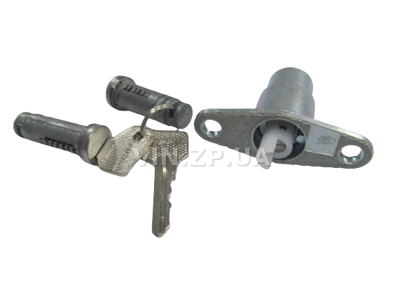 Замок багажника ВАЗ 2101, 21011, с личинками, замок 1шт + личинка 2шт + ключ 2шт VORTEX 3