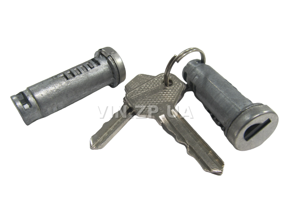 Замок багажника ВАЗ 2101, 21011, с личинками, замок 1шт + личинка 2шт + ключ 2шт VORTEX 5