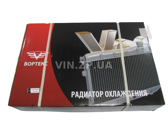 Радиатор охлаждения VORTEX ВАЗ 2103, 2106, алюминиевый (57674) 2