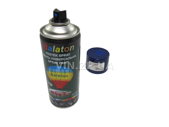 Краска эмаль алкидная темно-синяя универсальная RAL 5022 BALATON аэрозоль 400 мл (57787) 5