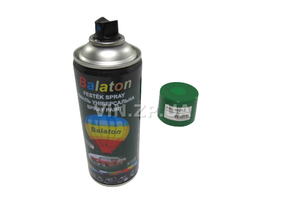 Краска эмаль алкидная зеленая универсальная RAL 6029 BALATON аэрозоль 400 мл (57790) 5