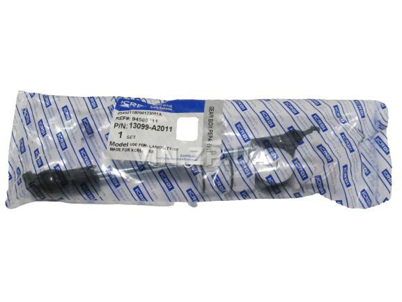 Ремкомплект кулисы CRB Ланос, к-кт-5 втулок + 6 резинок + 2 пыльника.+ тяга 2