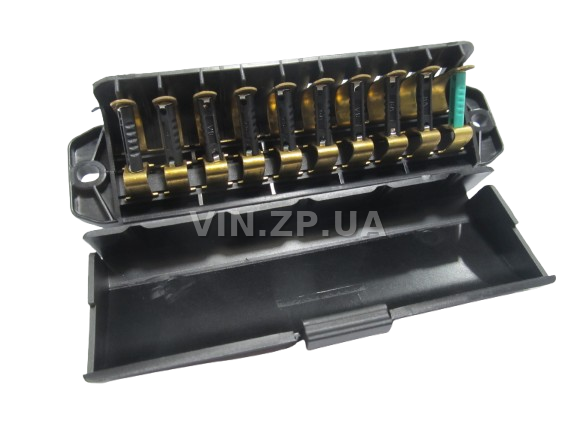 Блок предохранителей ВАЗ 2101, 2102, 2103, 2106 STANDARD большой, старого образца, 10 предохр. 1