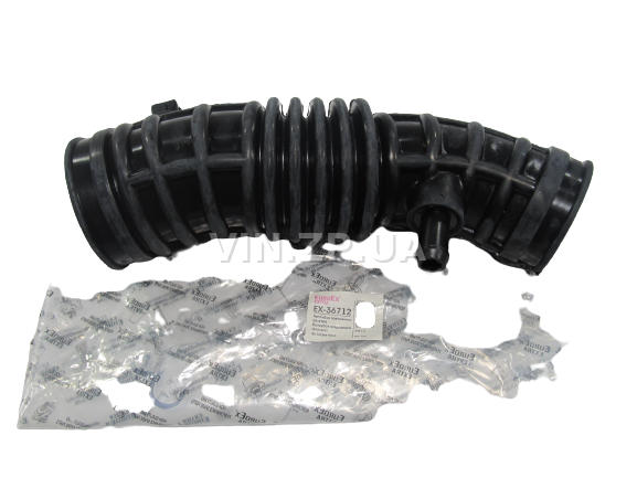 Патрубок воздушного фильтра EuroEx Авео, гофра подачи воздуха с датчиком в сборе, OEM 96536712 (58308)