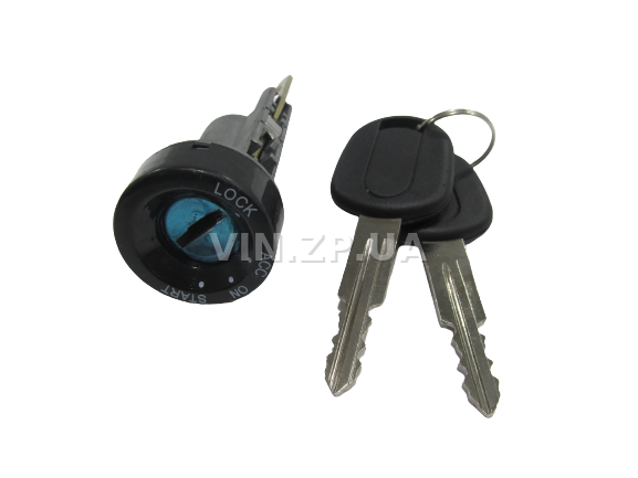 Замок зажигания Ланос, Сенс, с двумя ключами OEM 95710801 EuroEx 2