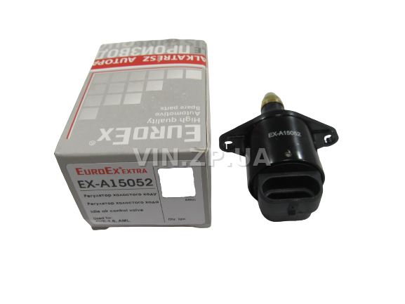 Регулятор холостого хода Авео 1.6, Амулет EuroEx металлический клапан OEM 9041058 (58473)