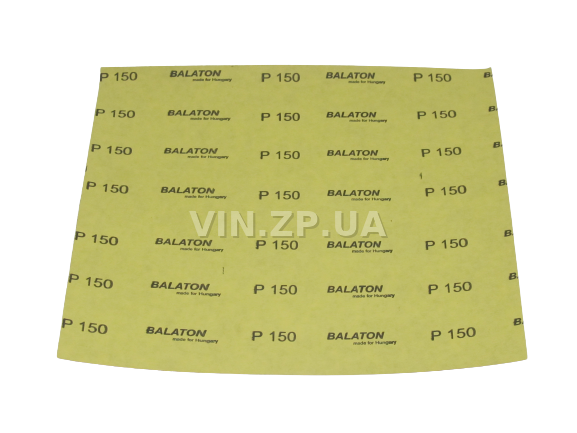 Бумага наждачная водостойкая P150 1шт BALATON зерно 150, 230 х 280 мм 3