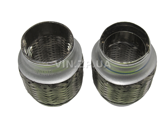 Гофра глушителя и приемной трубы 45 х 100 FSO 3-х слойная 2