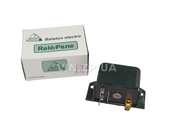 Реле включения фар РС 527 BALATON ВАЗ 2101, 2102, 2103, 2104, 2105, 2106, 2107, ИЖ 2717, ГАЗ 24, 2410, 3102, 31029, 4-х контактное, в пластиковом корпусе 2