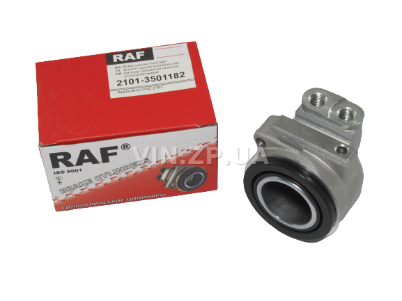 Цилиндр тормозной передний внутренний правый суппорт RAF ВАЗ 2101, 2102, 2103, 2104, 2105, 2106, 2107 1