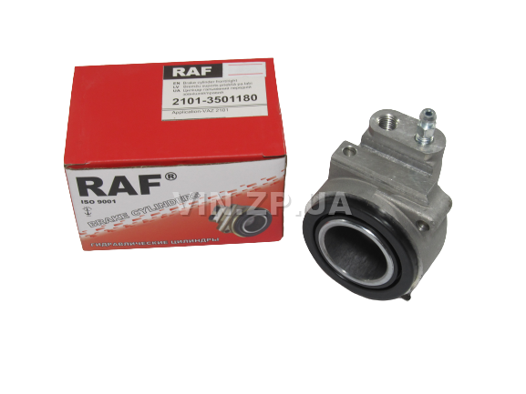 Цилиндр тормозной передний наружный правый суппорт RAF ВАЗ 2101, 2102, 2103, 2104, 2105, 2106, 2107 1