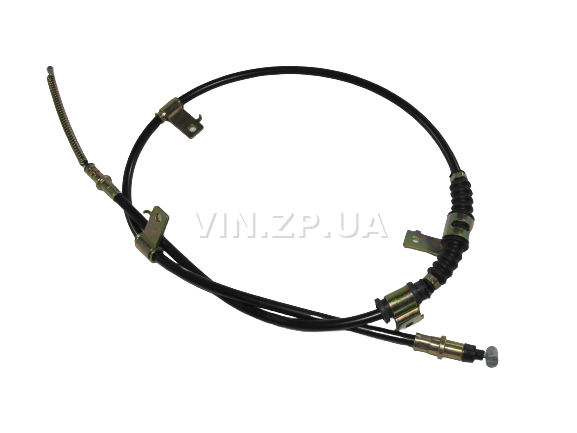 Трос ручника ручного стояночного тормоза левый FSO Авео Т150, Т200, Т250 , OEM 96534870 2