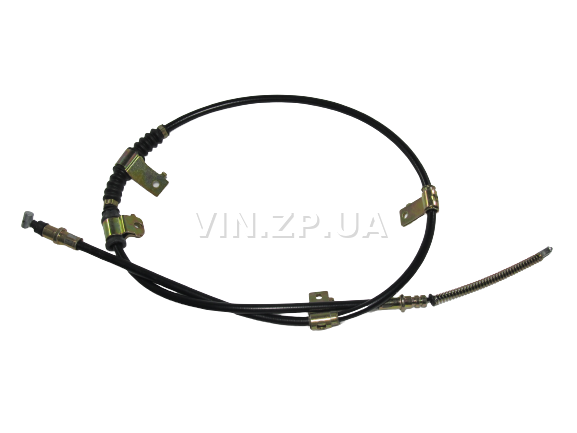Трос ручника ручного стояночного тормоза левый FSO Авео Т150, Т200, Т250 , OEM 96534870 3