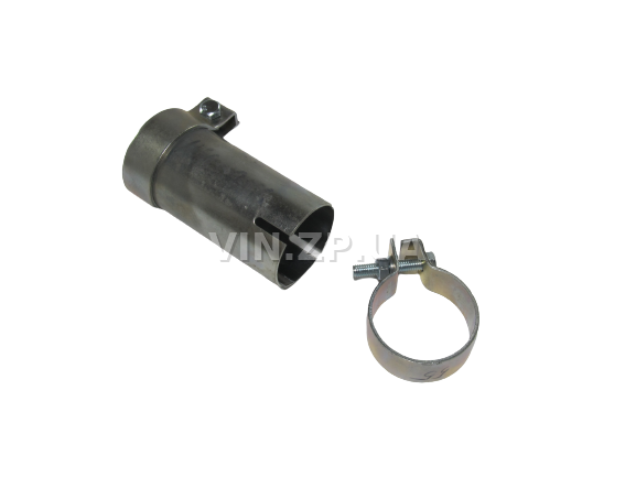 Хомут коннектор глушителя 51-54 мм СпецКомплект муфта длина 125 мм 5