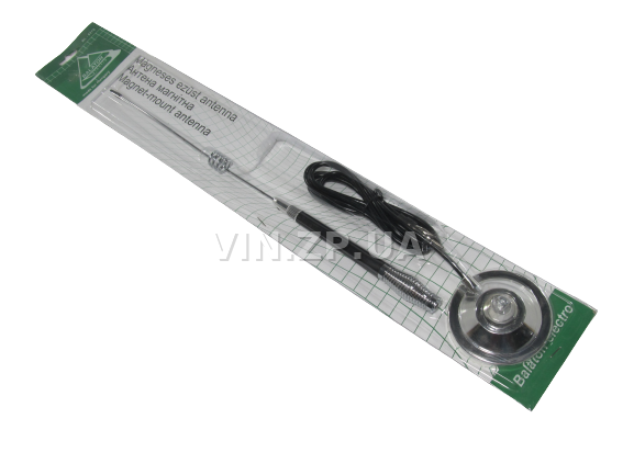 Антенна на магните BALATON универсальная 500мм на крышу хром BL-827S 2