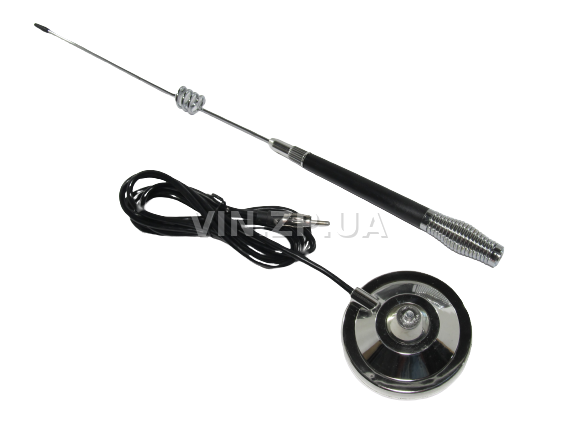 Антенна на магните BALATON универсальная 500мм на крышу хром BL-827S 3