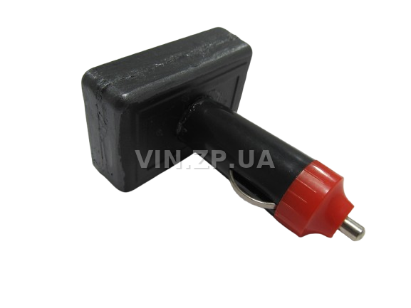 Вольтметр в прикуриватель 0.56'' 12-24V EuroSport 3 знака, красная подсветка, без предохранителя (59094) 4