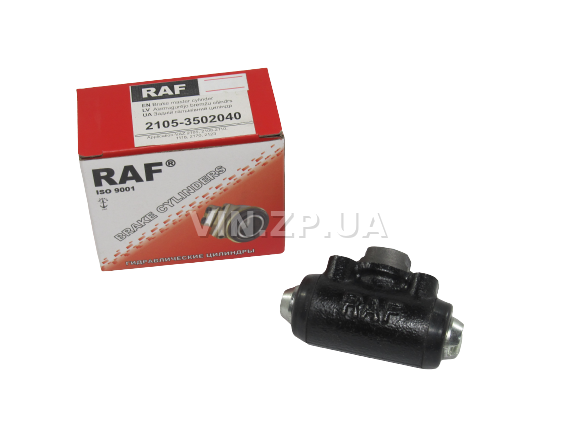 Цилиндр тормозной задний рабочий RAF ВАЗ 2104, 2105, 2107, 2108, 2109, 21099, 2110, 2111, 2112, 1117, 1118, 1119, 2170, 2171, 2172 1