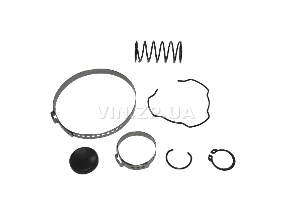 Пыльник ШРУС Таврия 1102, 1103, 1105, внутренний старого образца под 3-х шип, ремкомплект со смазкой и хомутами FSO (59138) 5