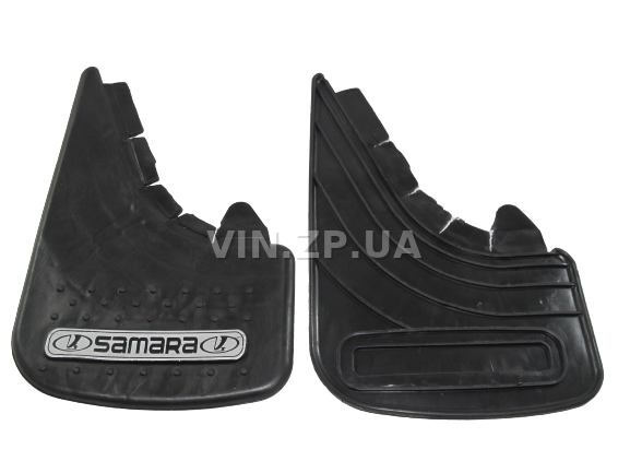 Брызговики ELEGANT универсальные леговые автомобили, "SAMARA", к-кт 2 шт, 350 х 225 мм, резина 4
