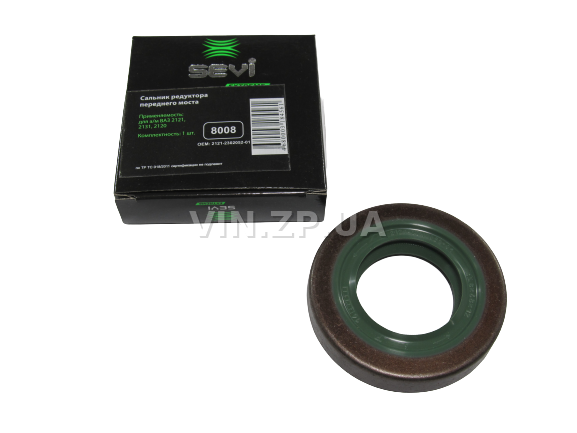 Сальник редуктора переднего моста СЭВИ-ЭКСТРИМ ВАЗ 2121, 21213, 21214, 2131, 2123, 2120, манжета (59260) 2