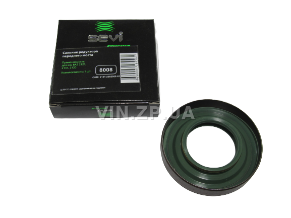 Сальник редуктора переднего моста СЭВИ-ЭКСТРИМ ВАЗ 2121, 21213, 21214, 2131, 2123, 2120, манжета (59260)