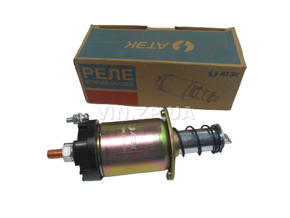 Реле втягивающее АТЭК ГАЗ дв.402, 406, УАЗ, Москвич, на стартер СТ-422, 6002/6012.3708, 2 болта 1