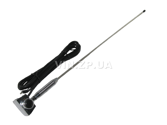 Антенна на водосток VITOL телескопическая хром 430-730мм универсальная 61214 2