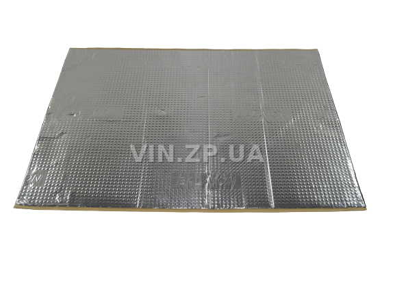 Виброизоляция для авто 1шт BALATON 500 х 700 х 2,0 мм, шумоизоляция, самоклеющаяся (59428)