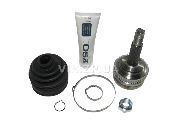 Комплект ШРУС шарнир наружный под ABS FSO Авео 1.5, 22 шлица, граната, шарнир, OEM 96391551 2