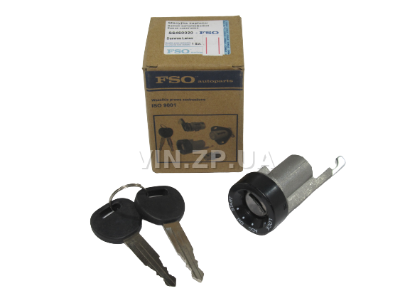 Замок зажигания Ланос, Сенс, с двумя ключами OEM 95710801 FSO 1