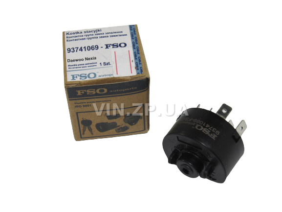 Контактная группа замка зажигания Нексия, Эсперо, Матиз FSO OEM 93741069 1