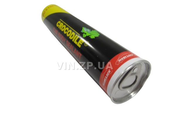 Герметик для швов 310мл CROCODILE полиуретановый чёрный, под пистолет (59522) 2