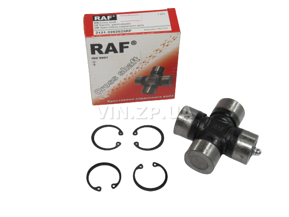 Крестовина RAF ВАЗ 2121, 21213, 21214, 2120, 2123, 2131, карданного вала 1