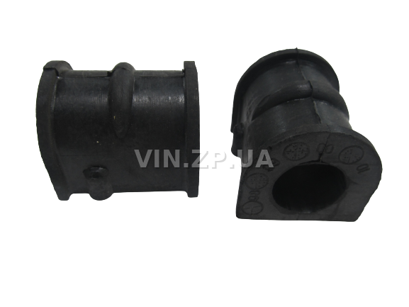 Втулка стабилизатора Ланос, Сенс VORTEX переднего, нов. образца с буртом, к-кт 2шт, резина, 96444926 (59639) 2