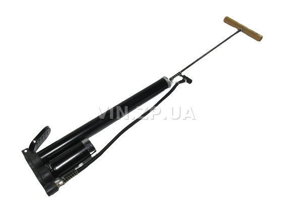 Насос ручной АЛЯСКА размер цилиндра 38 х 500, давление 7 Атм, с манометром 5