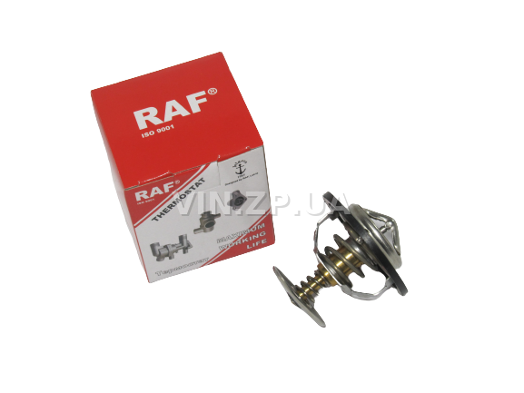 Термостат вставка термоэлемент (82 °C) RAF ГАЗ 3302, 2217, 2705, 31105, 3110, УАЗ, РАФ, с двиг. ЗМЗ-402, 405, 406 1
