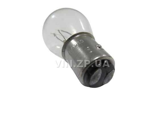 Лампа 12V P21/5W, цоколь BAY15d BALATON стопы габариты, 2 контактная белая, 21/5 Вт (59798) 2