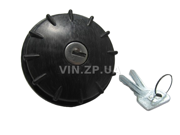 Крышка бензобака Таврия 1102-05, ВАЗ 2101, 2103, 2104, 2105, 2106, 2107, 2121, 21213, 21214, с ключами, металлическая VRN (59829)