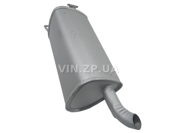 Глушитель Авео 1.4, 1.5, 1.6 хетчбек с 2002г, ЗАЗ Вида хетчбек ВСК треугольний OEM 96536892 2