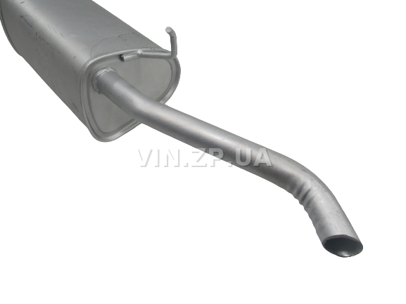 Глушитель Авео 1.4, 1.5, 1.6 седан с 2002г, ЗАЗ Вида седан ВСК треугольний OEM 96536936 3