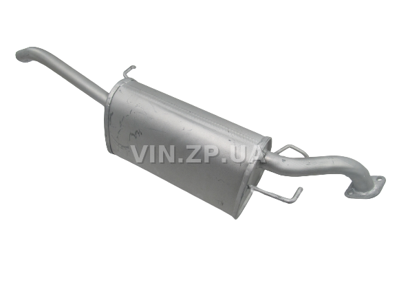 Глушитель Авео 1.4, 1.5, 1.6 седан с 2002г, ЗАЗ Вида седан ВСК треугольний OEM 96536936 1
