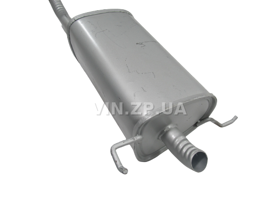 Глушитель Лачетти 1.4i, 1.6i, 1.8i хетчбэк, с 2005г ВСК треугольний OEM 96553620 3