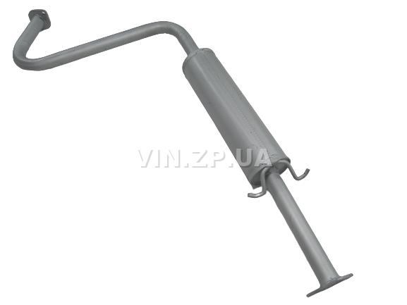 Резонатор Ланос, Сенс 1.3-1.6 с 1997г под фланец ВСК двойная прокатка швов OEM 96182255 4